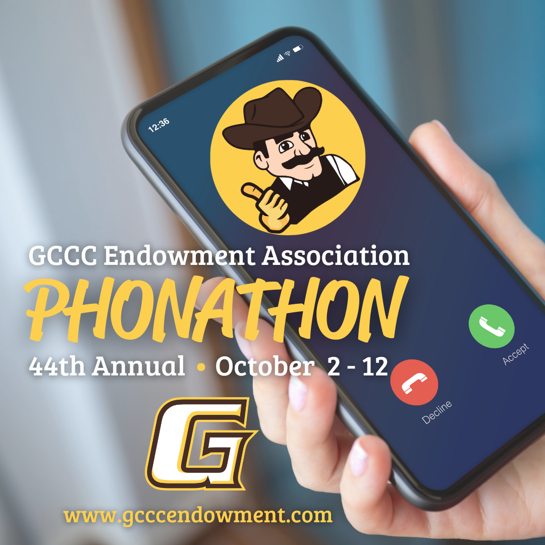 GCCC Endowment Association to Hold 44th Annual Phonathon Oct. 2-12