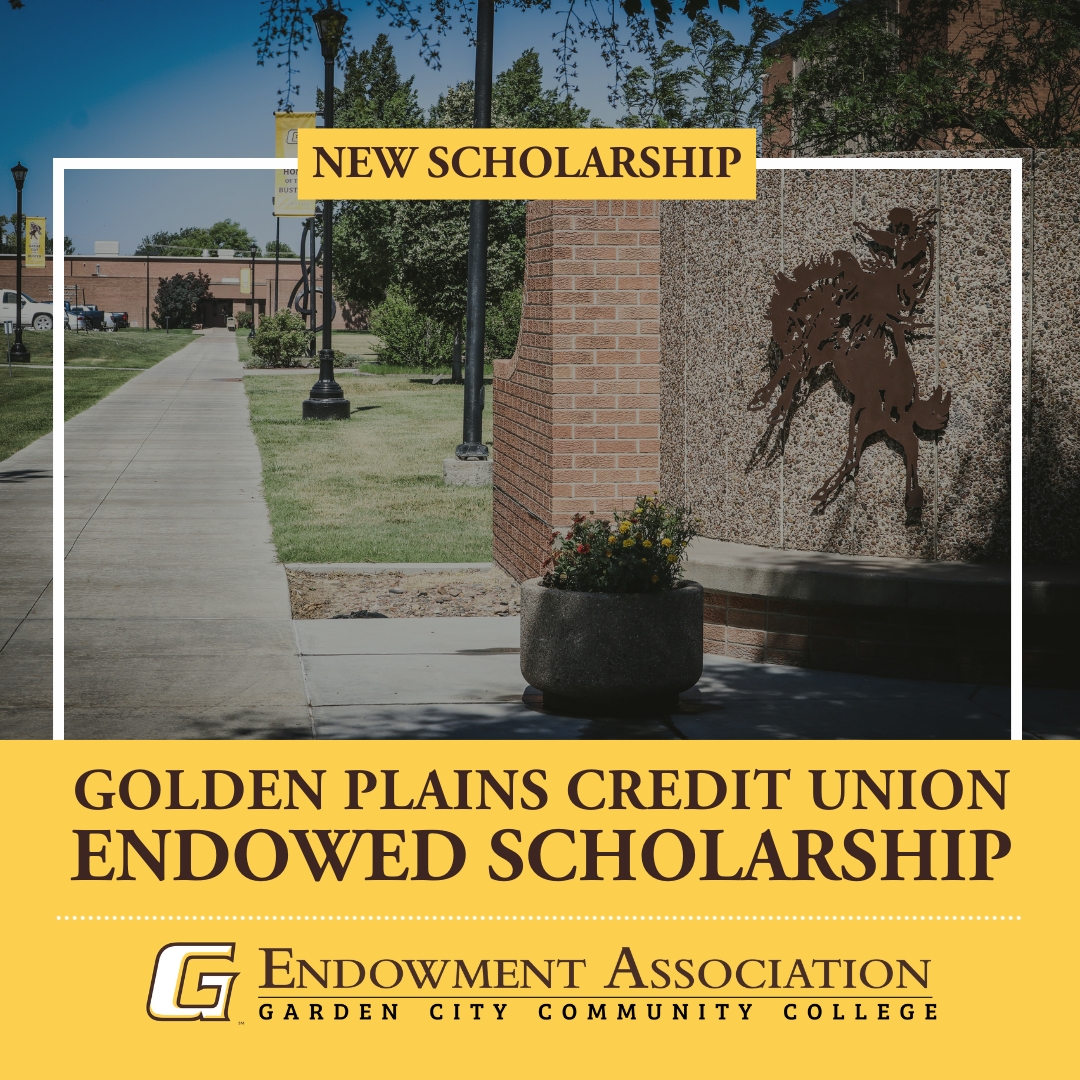 GCCC Endowment Association Announces New Endowed Scholarship with Golden Plains Credit Union