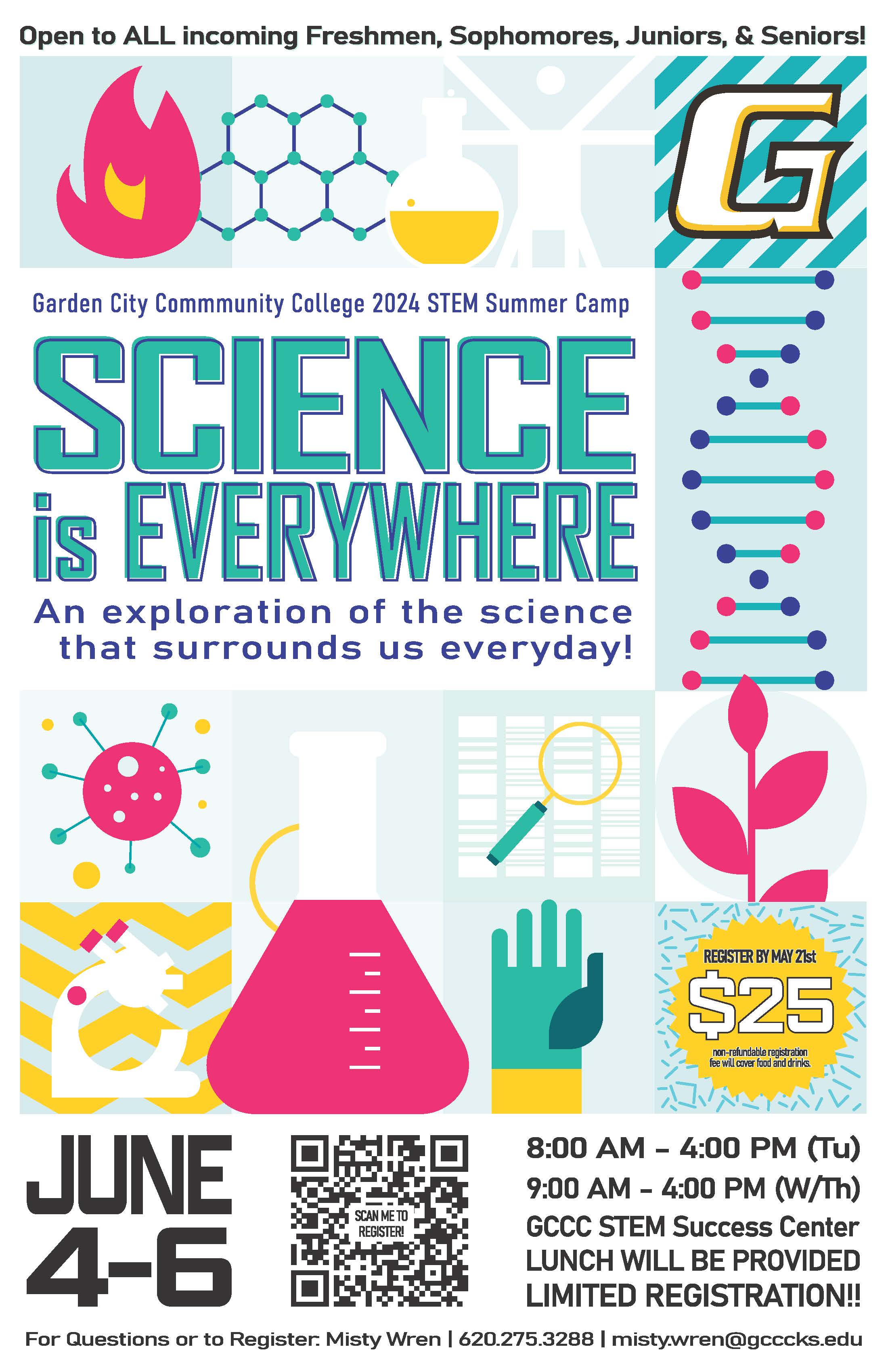 GCCC to Host STEM Summer Camp for High School Students June 4-6