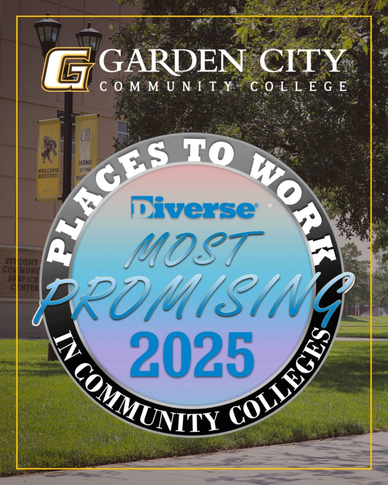 Garden City Community College has been named an Honorable Mention in the 2025 Most Promising Places to Work in Community Colleges program by the National Institute for Staff and Organizational Development (NISOD)