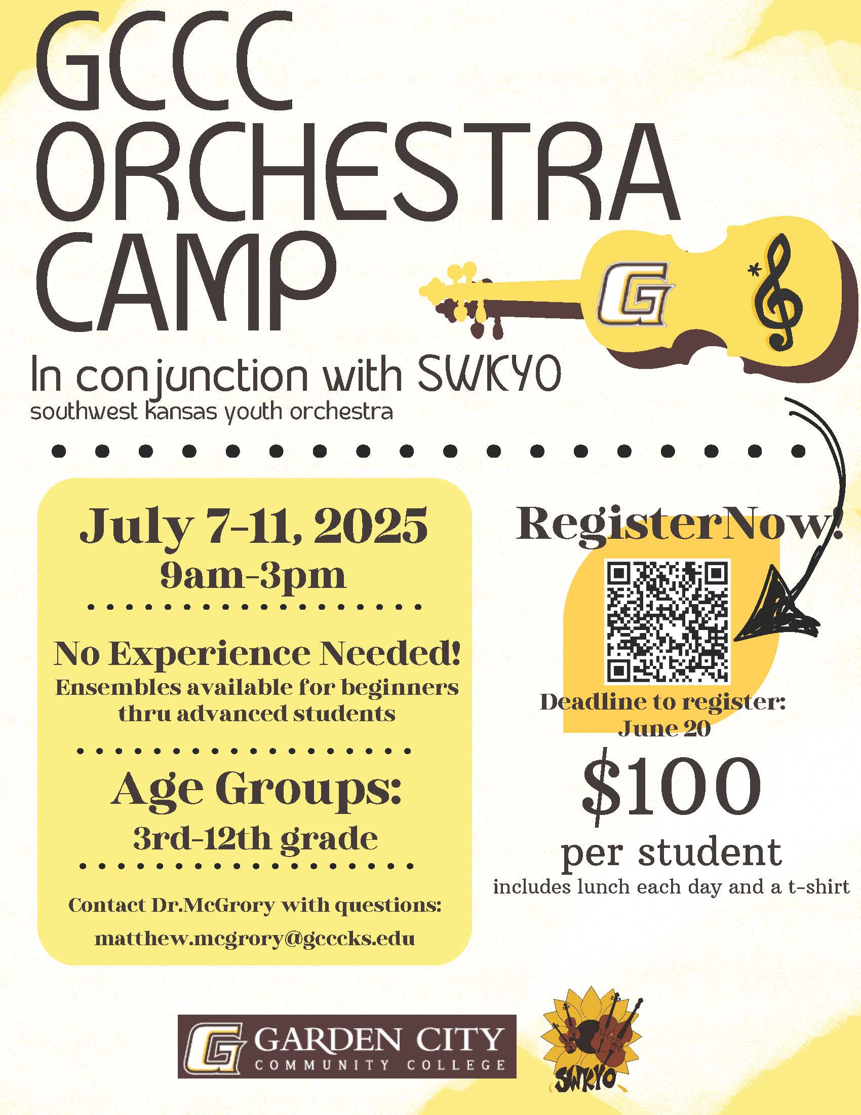 Flyer for event