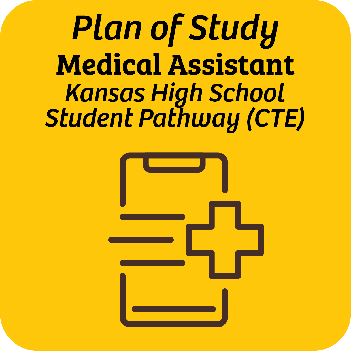 button for plan of study for KSHSmedas