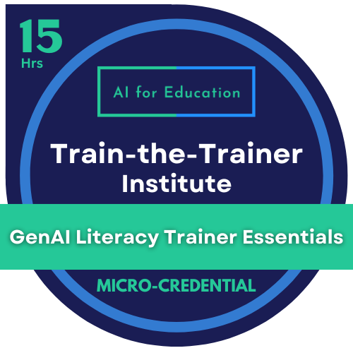 Micro-Credential Badge from Train-the-Trainer Institute