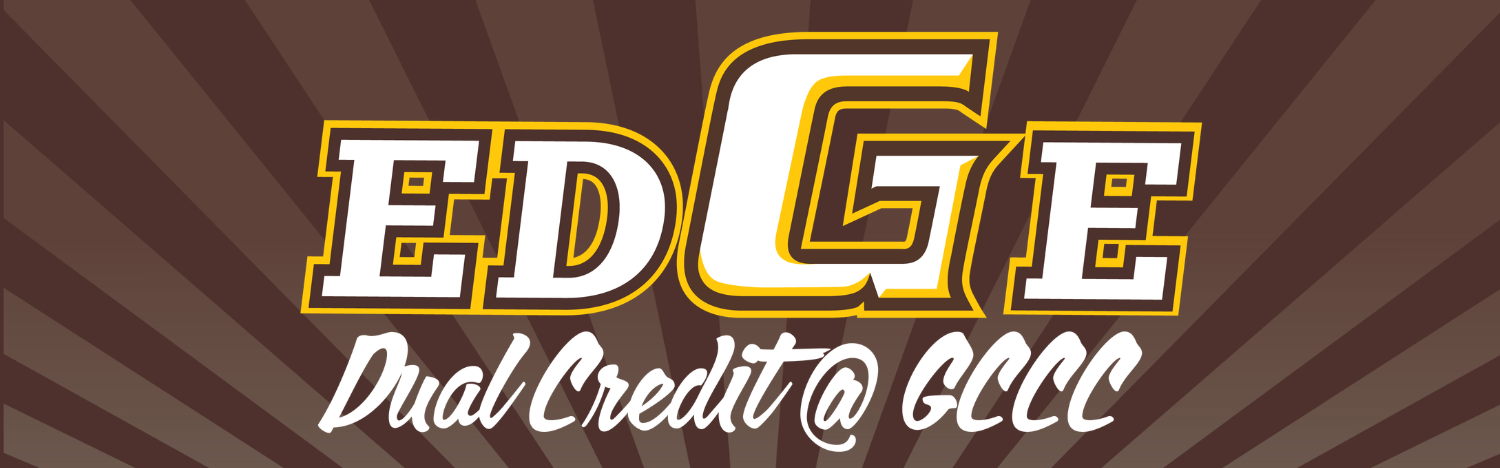 EDGE Dual Credit at GCCC logo