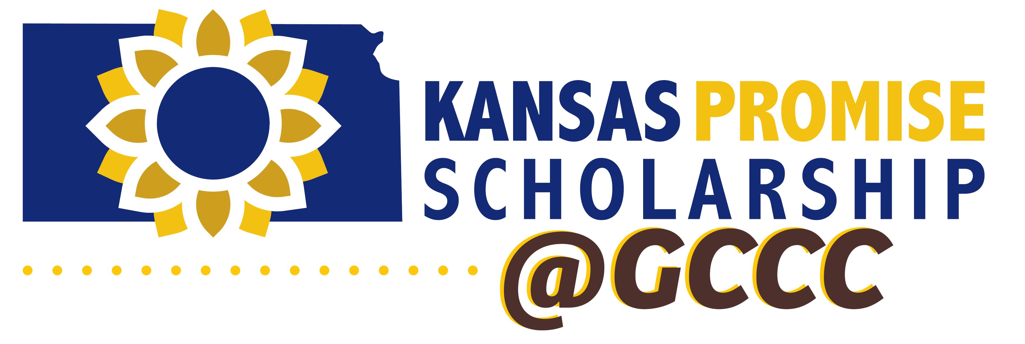 Logo for Kansas Promise Scholarship at GCCC